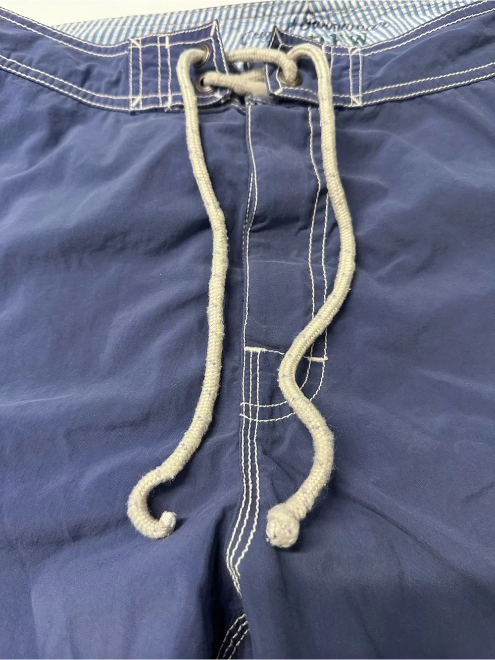 J. Crew Men’s Vintage Polar Blue Board Shorts